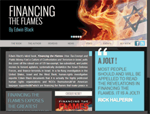 Tablet Screenshot of financingtheflames.com